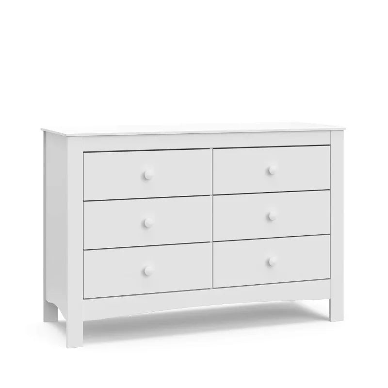 Driftwood 6 Drawer Dresser - GREENGUARD Gold Certified Kids Room