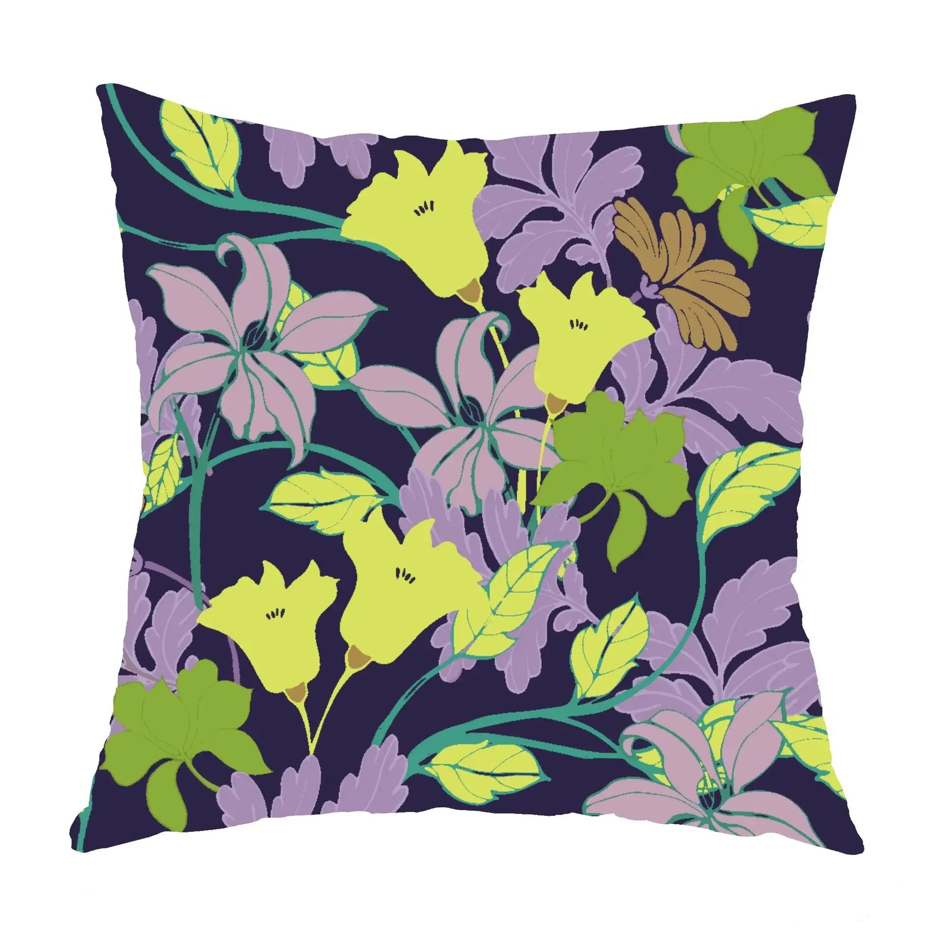 Boho Mandala Pillowcase - Colorful Spring Flower Decor