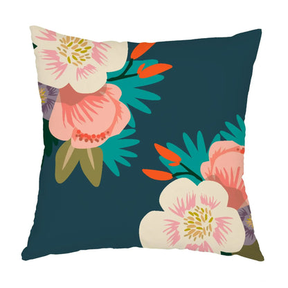 Boho Mandala Pillowcase - Colorful Spring Flower Decor