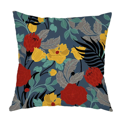 Boho Mandala Pillowcase - Colorful Spring Flower Decor