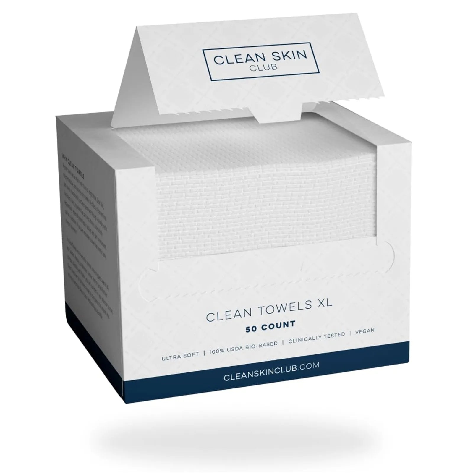 4 Pack Disposable Face Towels - Soft, Portable, Travel-Friendly Wipes